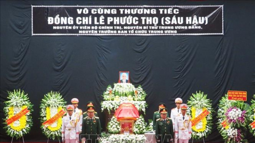 Tổ chức trọng thể Lễ tang đồng chí Lê Phước Thọ theo nghi thức cấp Nhà nước